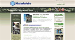 Desktop Screenshot of gov.tifco.com
