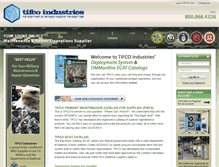 Tablet Screenshot of gov.tifco.com